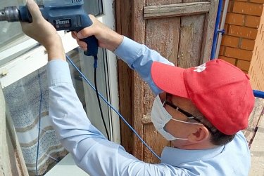 Оренбуржцы ремонтируют дом В.И.Даля